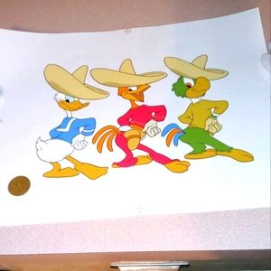 Authentic Disney cartoon cell.